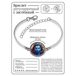 BSI-0206 Браслет металлический Шива