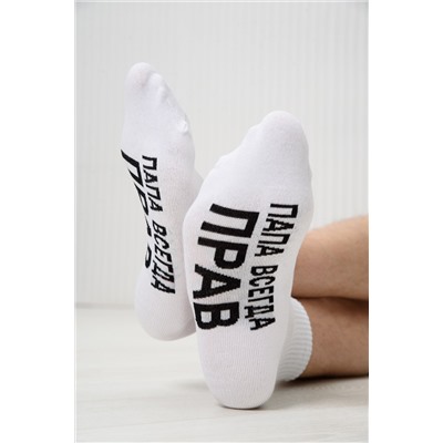 Носки мужские Папа прав (набор 2 пары)