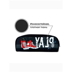 Пенал мягкий, 1 отделение, 80 х 210 х 40 мм, объёмный, Calligrata ПМО 21-20, Calligrata Play