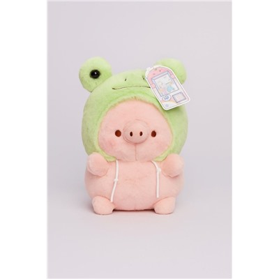 Мягкая игрушка "Pig masquerade", green, 30 см