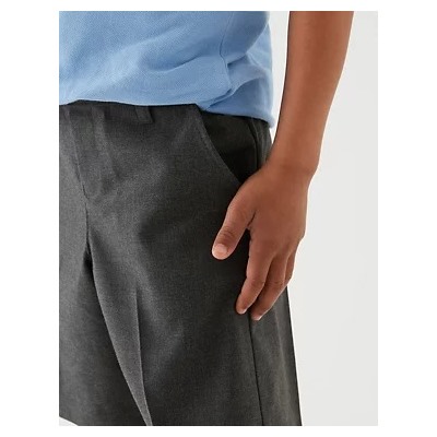 2pk Boys' Plus Fit Cargo School Shorts (4-14 Yrs)