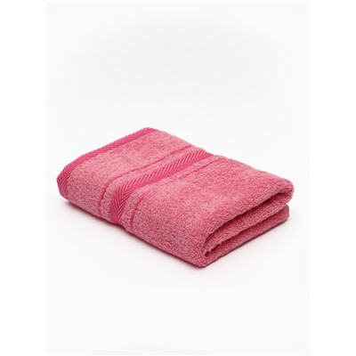 Полотенце 50*90 розовый рейв