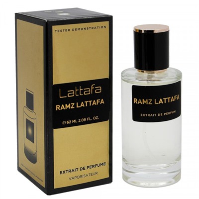 Tester Extrait de Perfume Lattafa Ramz Lattafa Gold unisex 62 ml