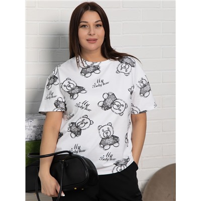 Футболка Бриса (белая) Б15370-20М