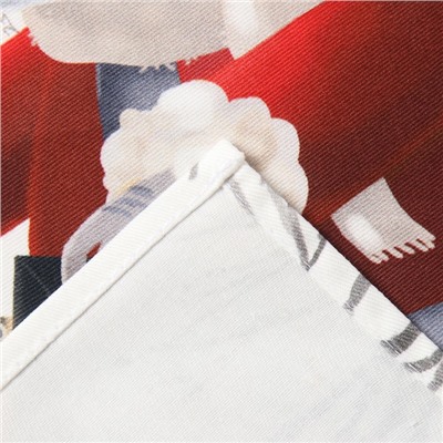 Полотенце новогоднее "Этель" Let it snow 40х73 см, 100% хл, саржа 190 г/м2