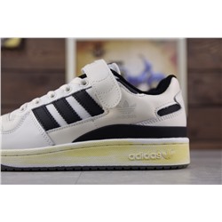 Adidas forum low j из натуральной кожи
