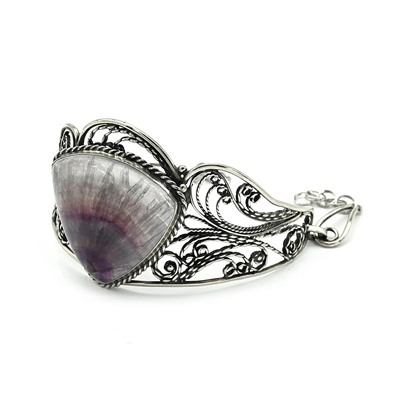 Браслет флюорит, 19,5см.