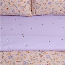 Постельное бельё LoveLife 1,5сп Summer mood 143х215см, 150х225см, 50х70см-2шт, хлопок, сатин, 125г/м