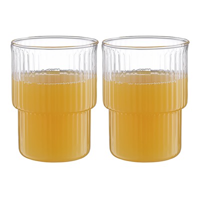 Набор из 2-х стаканов Soft Ripples, 450 мл