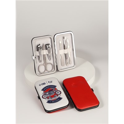 УЦЕНКА Набор маникюрный «Наперегонки», 6 предметов, разноцветный