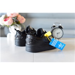 Adidas ADI2000 Snakeskin Core Black из натуральной кожи