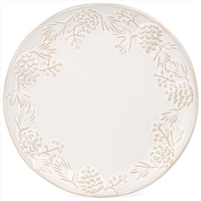 НАБОР ТАРЕЛОК ЗАКУСОЧНЫХ КОЛЛЕКЦИЯ "PINE CONES", 2 ШТ. / 20,7*2,5 СМ