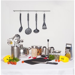 Шумовка Доляна «Мрамор», h=33 см