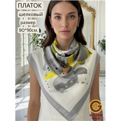 Платок шелковый Люкс "Миледи" Арт 2427/54