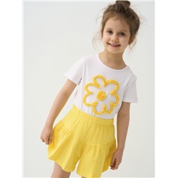 Комплект для девочки: футболка, шорты