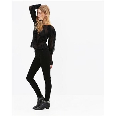 MSCH TROJA FRILL  BLACK M