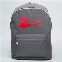 Рюкзак светоотражающий LOVE MINNIE, 30 см×15 см×42 см, Минни Маус