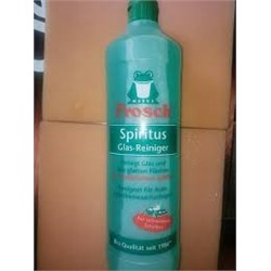 Фрош - средство для мытья стекол, зеркал, окон Frosch Bio Spirit (Запаска) 1000 мл