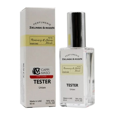 Tester EU Z & R Rosemary & Lemon, Neroli unisex 60 ml