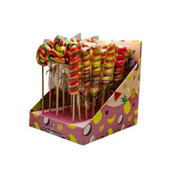 Леденцы "Фигурный набор", тутти-фрутти (шоубокс - 30 шт.)