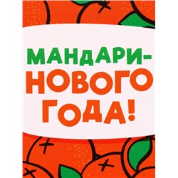 Ланч - бокс новогодний «Мандаринового года», 150 мл