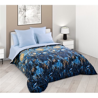 Ткань перкаль Премьер / Полночь 1 (основа)