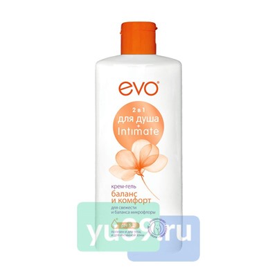 Крем-гель для душа и интимной гигиены 2в1 EVO Баланс и Комфорт 400мл