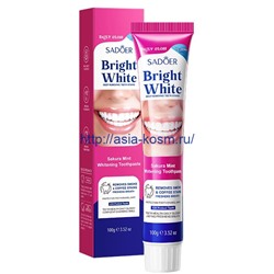 Отбеливающая зубная паста Sadoer с экстрактом сакуры (12662)