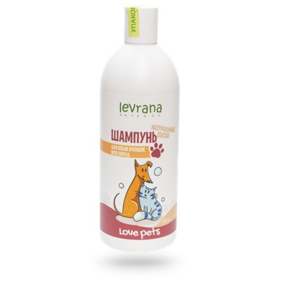 Шампунь для собак и кошек всех пород, Love Pets, 0,5л