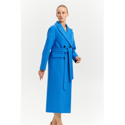 Пальто женское демисезонное 26102 (электрик)