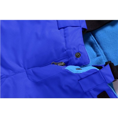 Брюки горнолыжные подростковые для девочки синего цвета 9252S