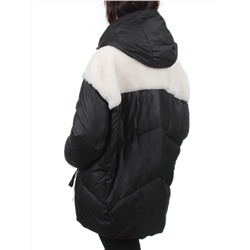 350-X01 BLACK Куртка зимняя женская (200 гр. холлофайбер)