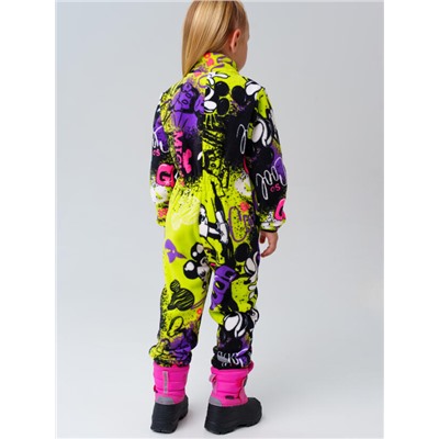 Комбинезон флисовый для девочки