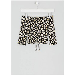Girls Candy Couture Floral Bardot Top (9-16yrs)
