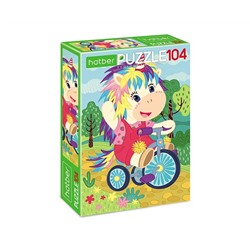 "ECO" ПАЗЛЫ-ИГРА 104 элемента А4ф 220х320мм  -Единорожка