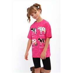 Пижама для девочки "Коровы" арт. КД-001-3