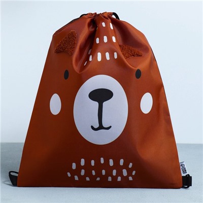 Мешок для обуви Teddy Bear с дополнительными элементами, 41×31 см