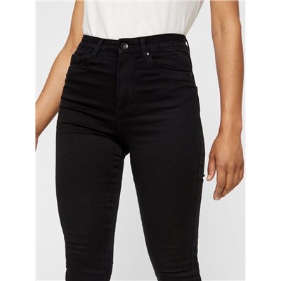 Vero Moda Sophia скинни джинсы черные с высокой талией M34