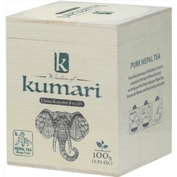 kumari. Wood Case. Green Tea 100 гр. дер.шкатулка