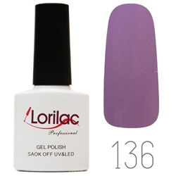 Гель лак Lorilac Professional № 136 10 ml