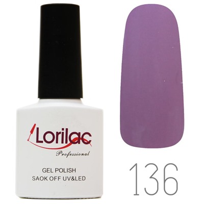 Гель лак Lorilac Professional № 136 10 ml