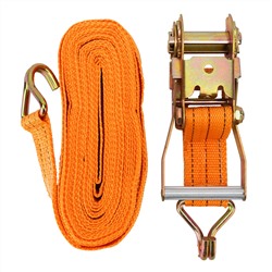 Ремень багажный с крюками 0.05 х 10 м, храповой механизм Stels