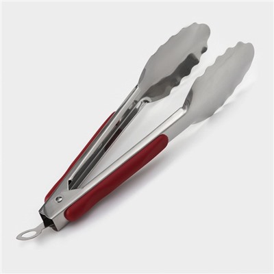 Щипцы кухонные Доляна «Универсал», h=23 см, прорезиненная ручка