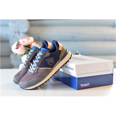 Sprandi из натуральной замши и текстиля