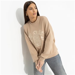 Свитшот с вышивкой, Зажжем сегодня!