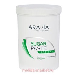 ARAVIA Professional Сахарная паста для шугаринга Тропическая средней консистенции 1500гр арт 1054