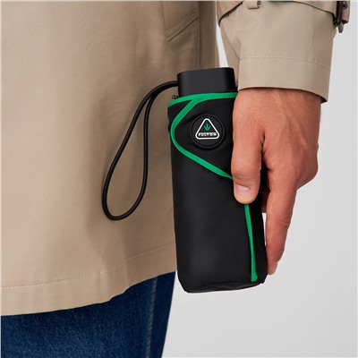 G843-01 Black (Черный) Зонт мужской механика Fulton