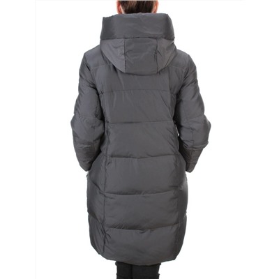 8966 DARK GRAY  Пальто зимнее женское CLOUD LAG CAT (200 гр. холлофайбер)