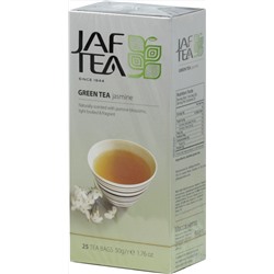 JAF TEA. Зеленый. Жасмин карт.пачка, 25 пак.