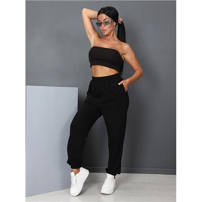 Брюки Аллеато чёрный ИвК